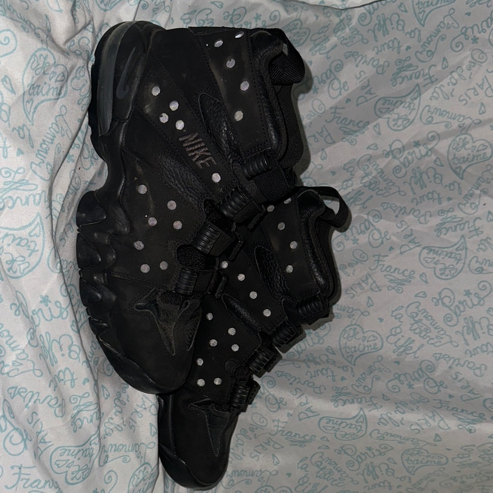Nike Black and White High-Top Sneakers
